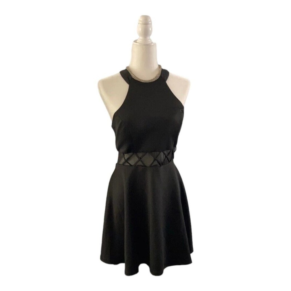 NWT My Michelle Black Semi-Formal Cocktail Dress Size 9